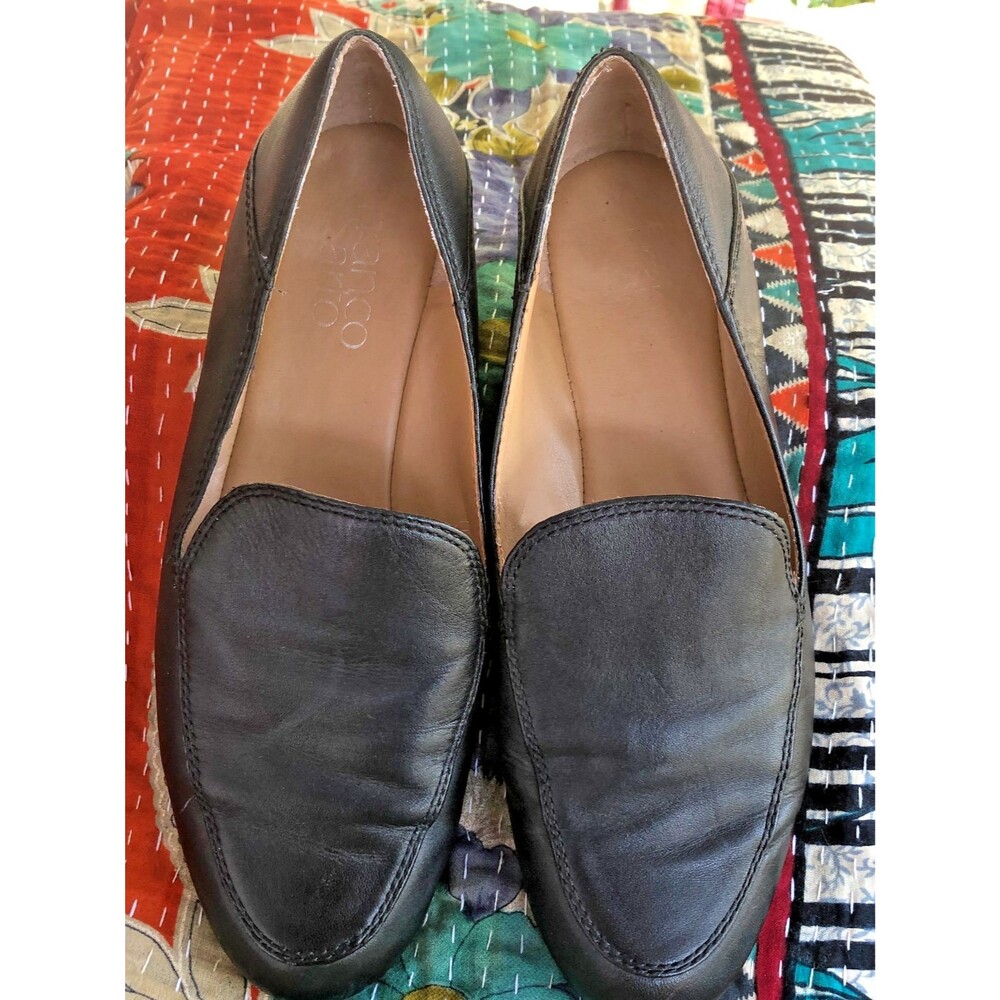 Black Franco Sarto Women's  Loafers, Leather, Marcell Size 7.5 - Picture 5 of 11